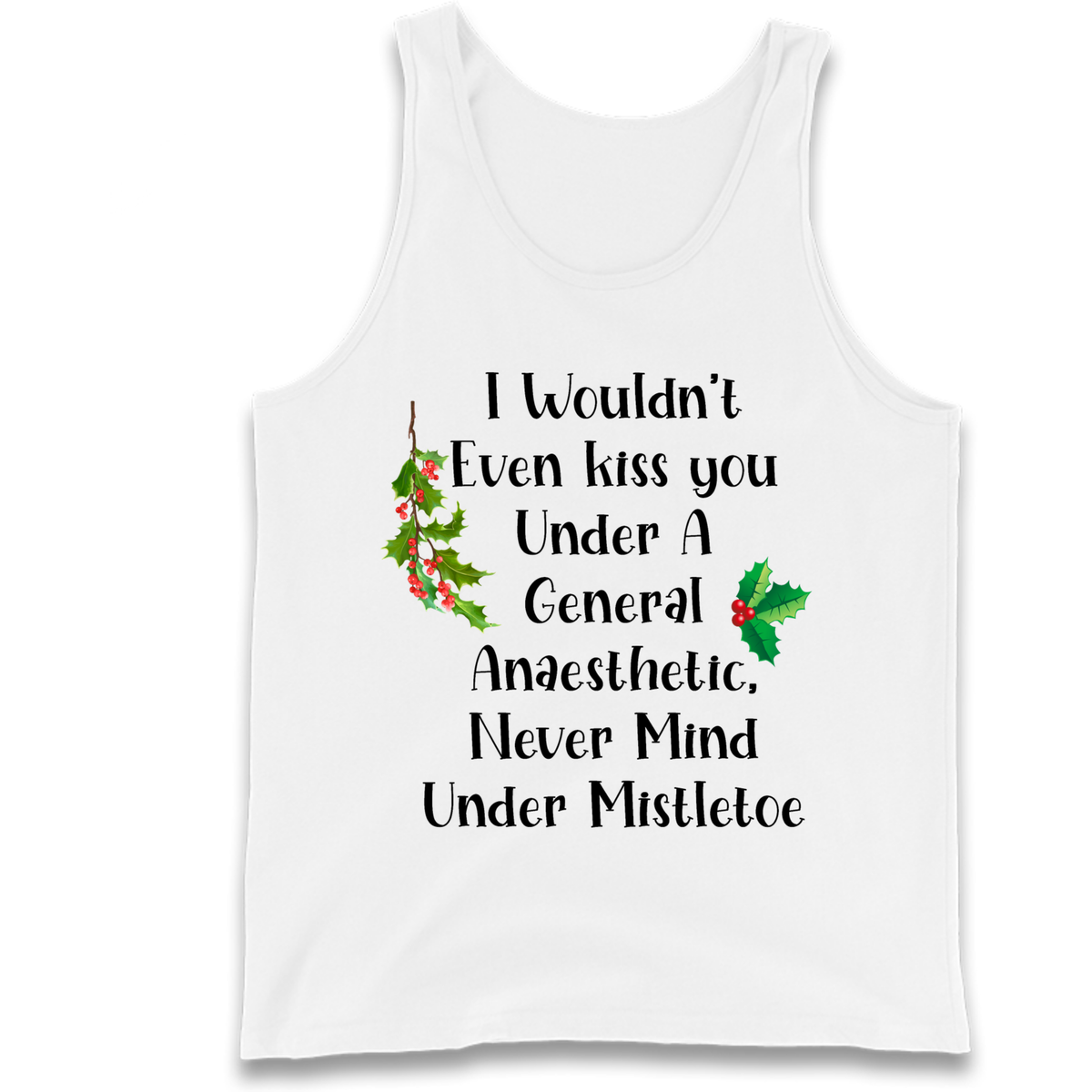 Cheeky Festive Slogan Tank Top