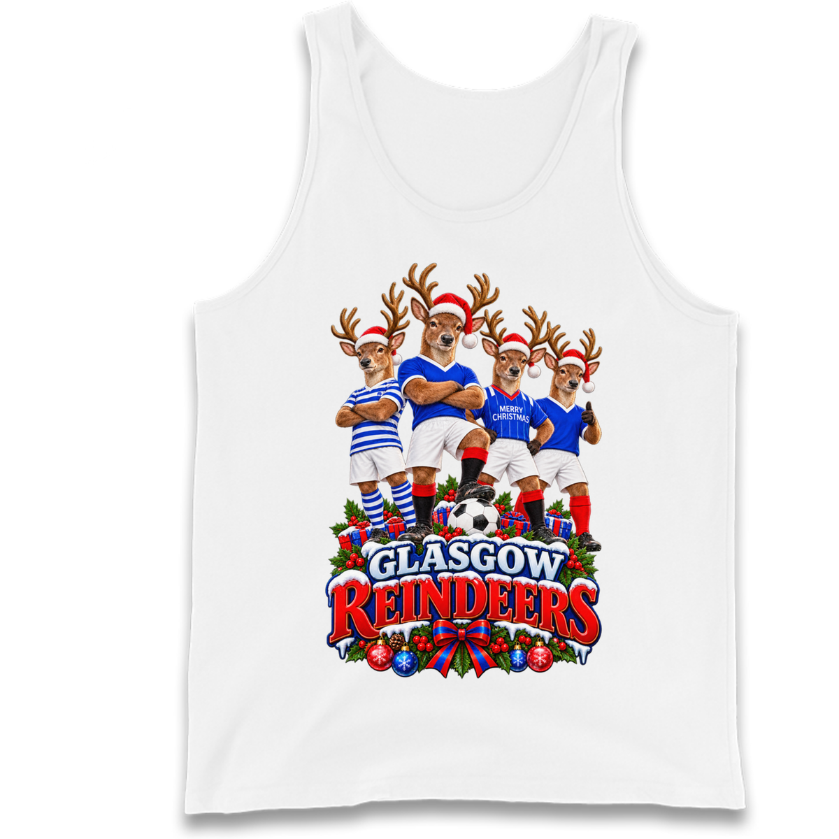 Rangers Christmas Tank Top