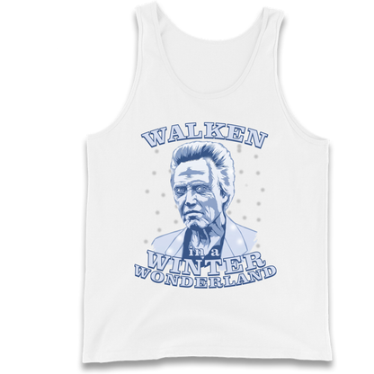 Christopher Walken Christmas Tank Top