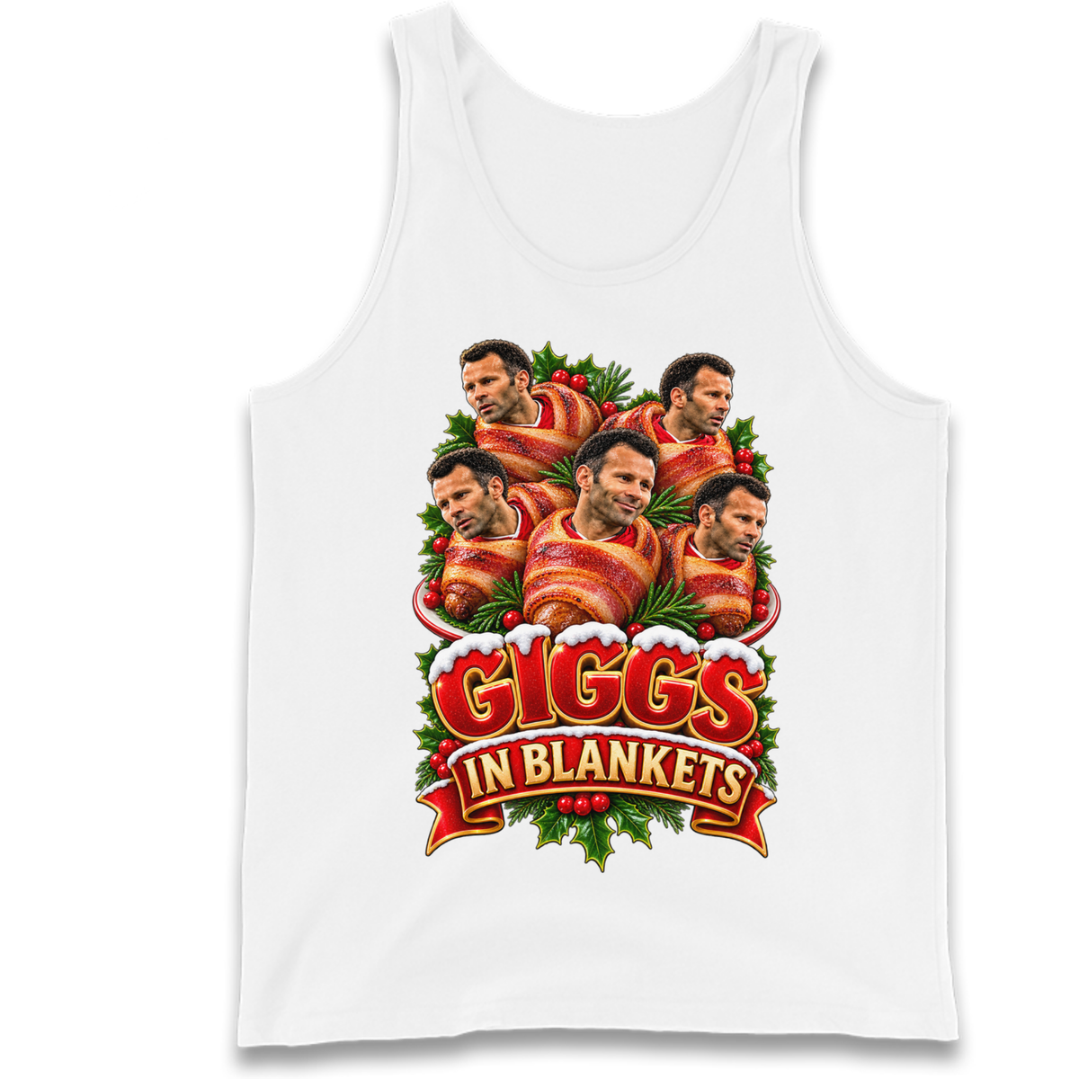 Manchester United FC Christmas Tank Top