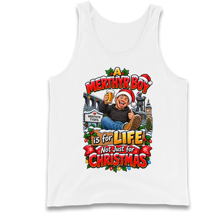 Merthyr Boy Christmas Tank Top