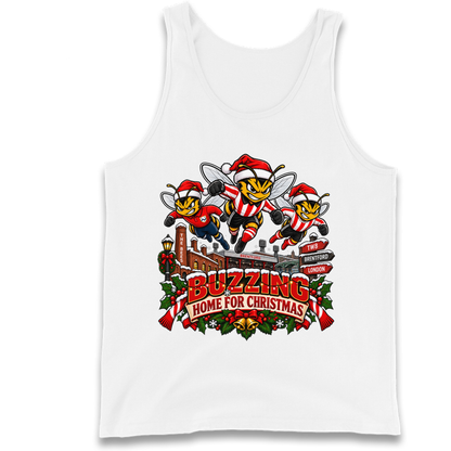 Brentford Football Christmas Tank Top