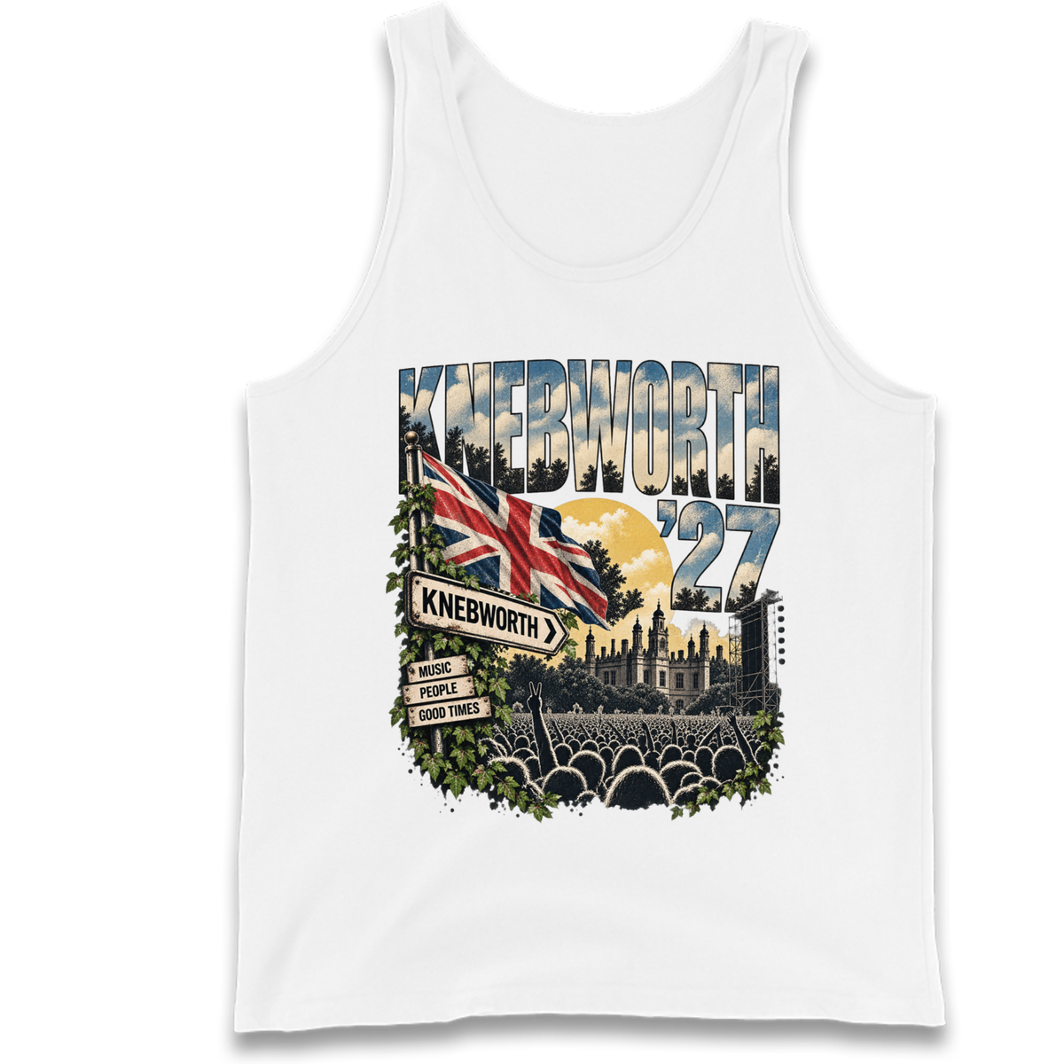 Oasis Knebworth Live '27 Tank Top