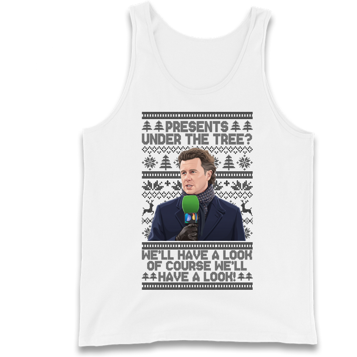Steve Mcmanaman Christmas Tank Top