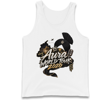 Diljit Dosanjh Aura World Tour 2026 Tank Top