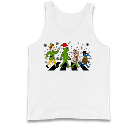 Abbey Road Walk Christmas jumper Tank Top