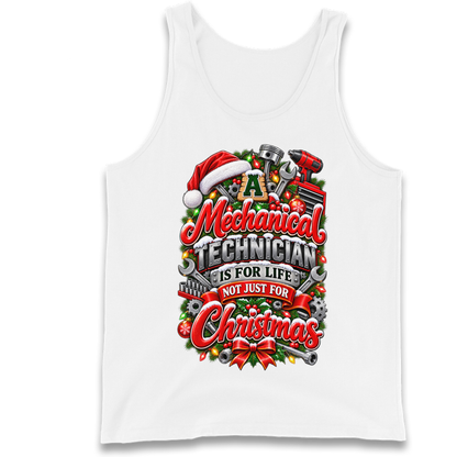 Mechanical Technician Christmas Tank Top