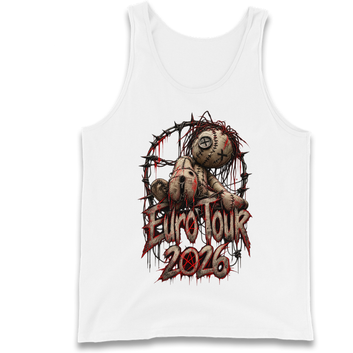 Korn Euro Tour 2026 Tank Top