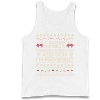 Pregnant At Christmas Tank Top