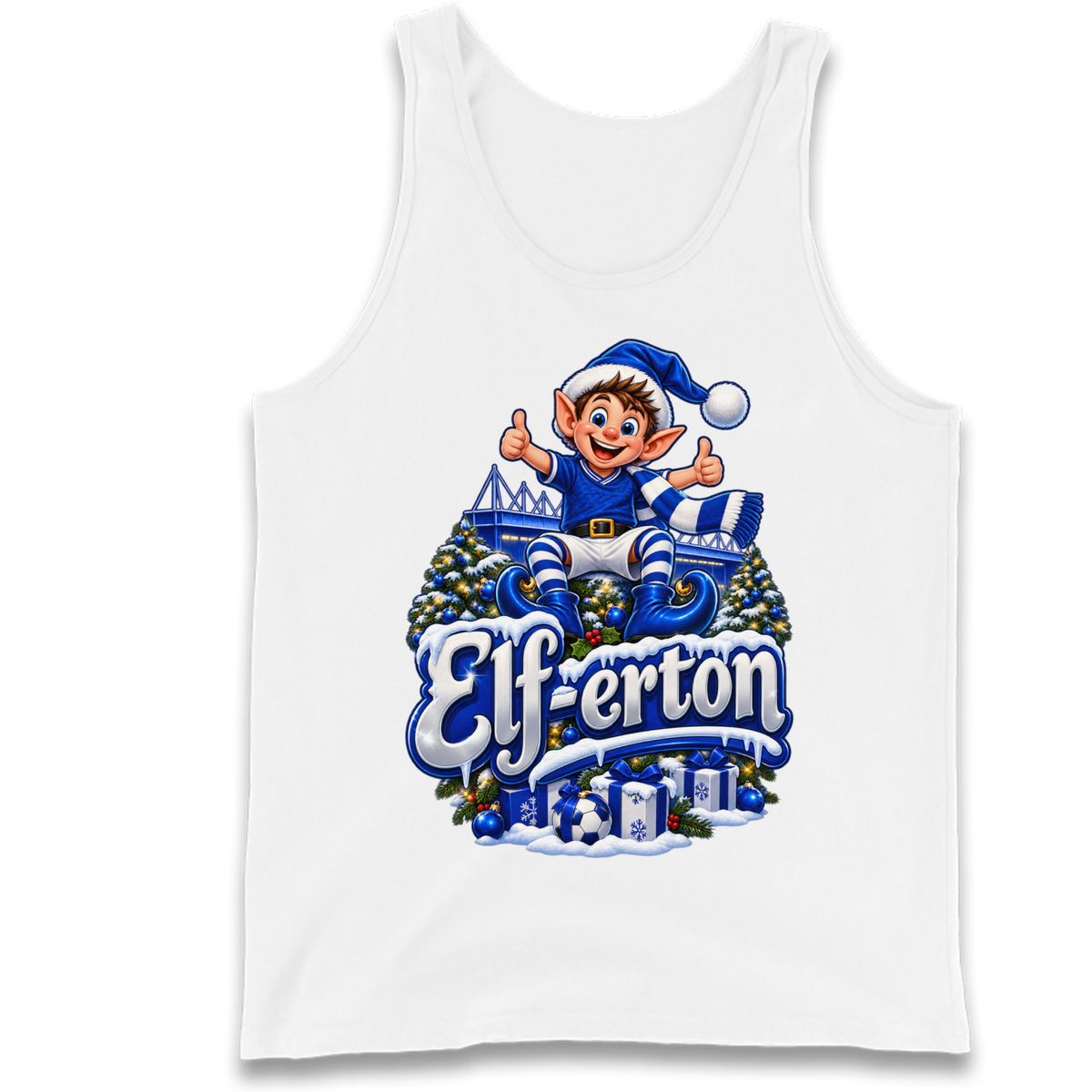 Everton FC Christmas Tank Top
