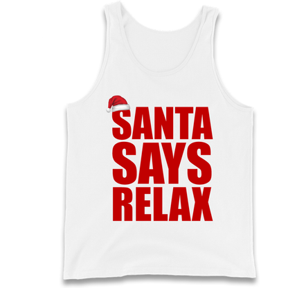 Santa Says Relax Tank Top