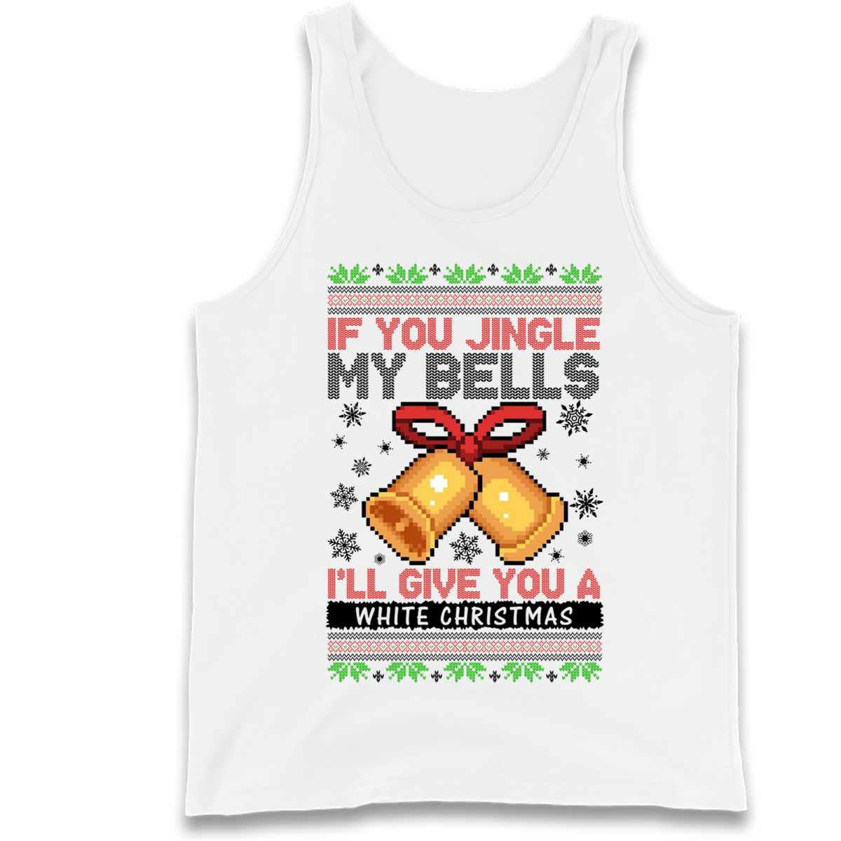 Bell Slogan Clothing Tank Top