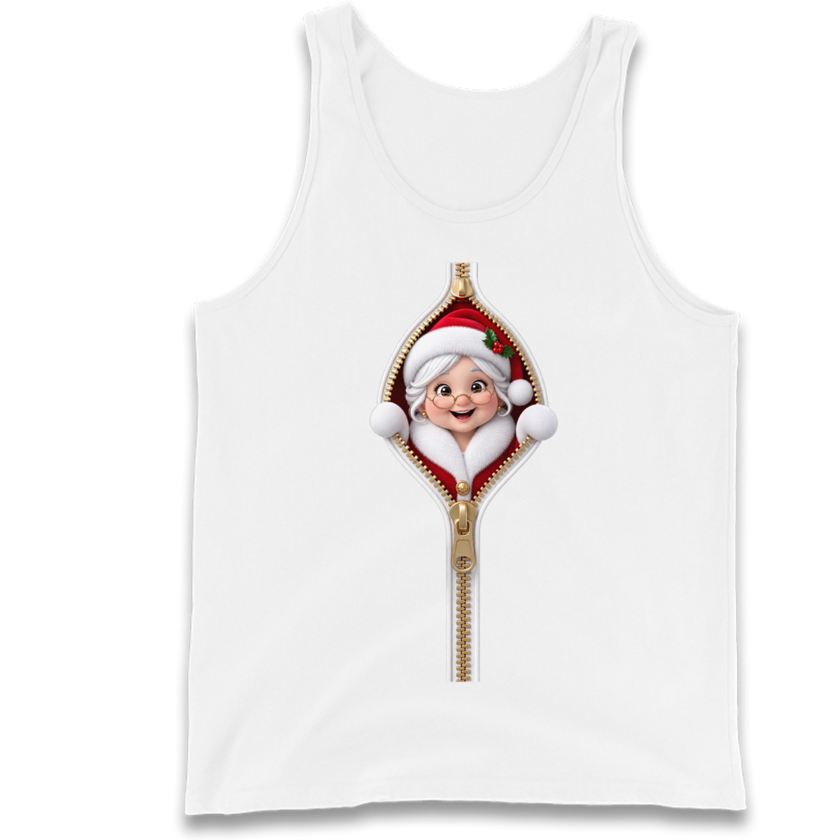 Mrs Claus Outfit Tank Top