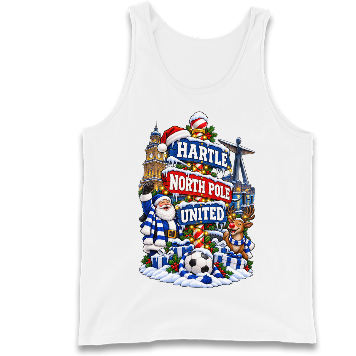 Hartlepool Christmas Tank Top