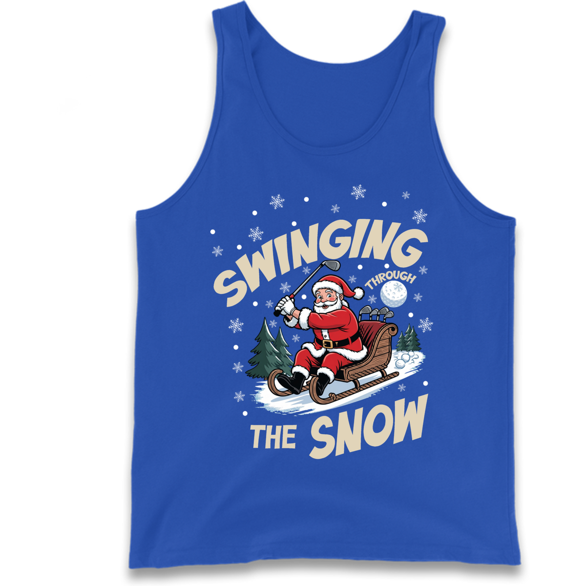 Christmas Golf Tank Top