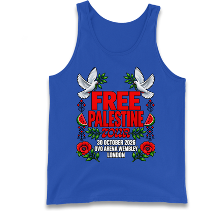 Macklemore and Friends Free Palestine Tour London 2026 Tank Top