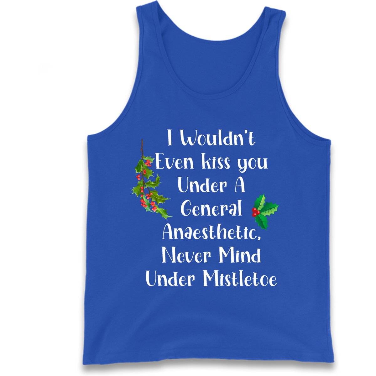 Cheeky Festive Slogan Tank Top