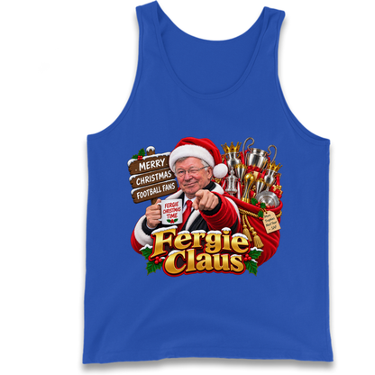 Man United Christmas Tank Top