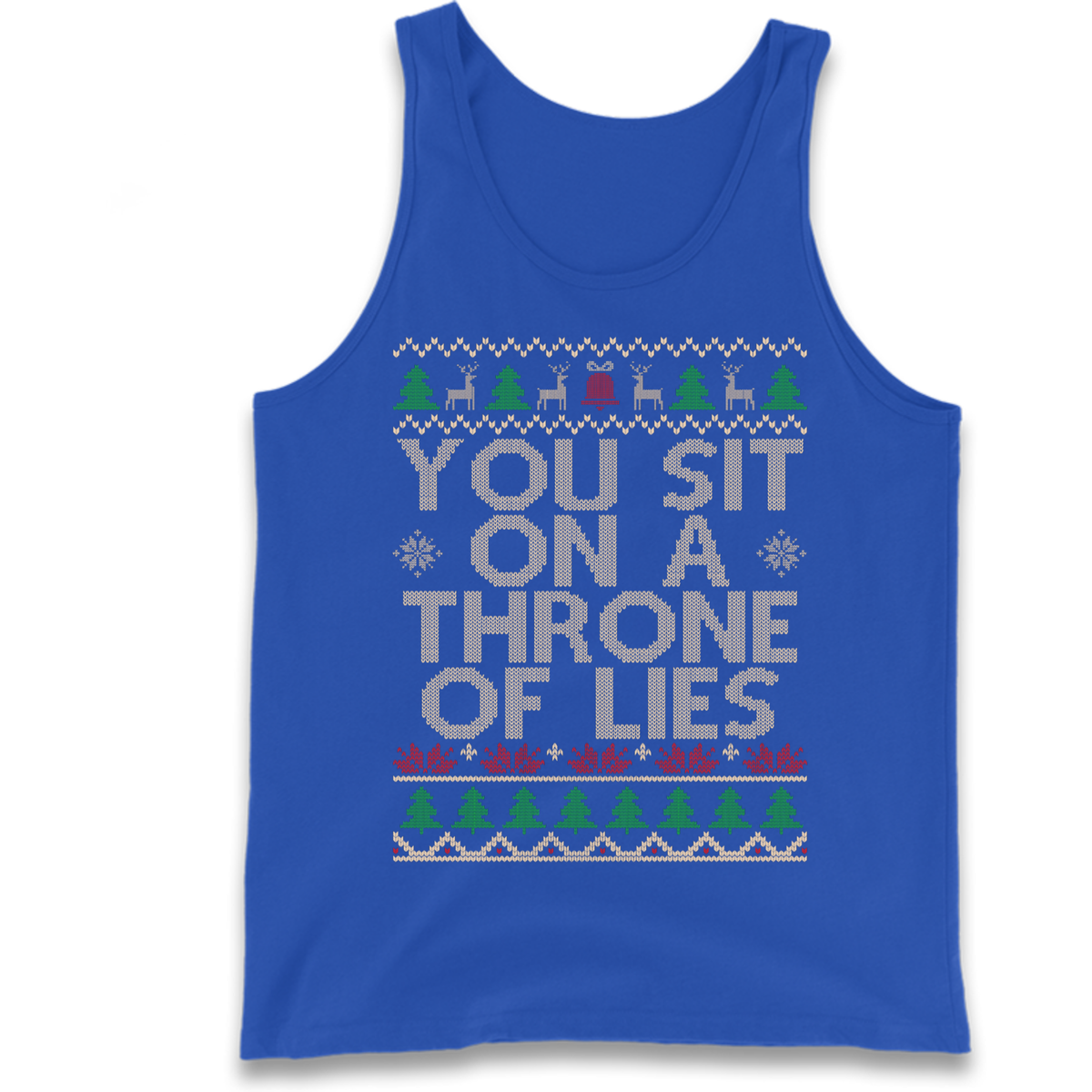 Throne Of Lies Christmas Tank Top