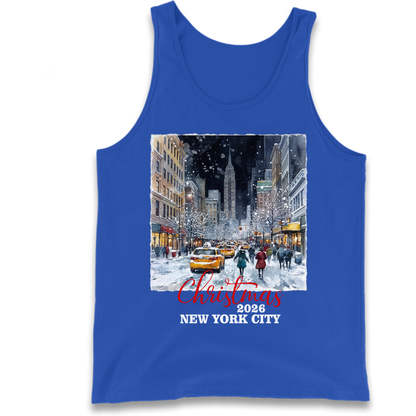 New York Winter Gift Tank Top