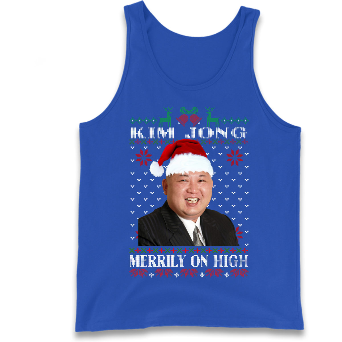 Kim Jong Christmas Tank Top
