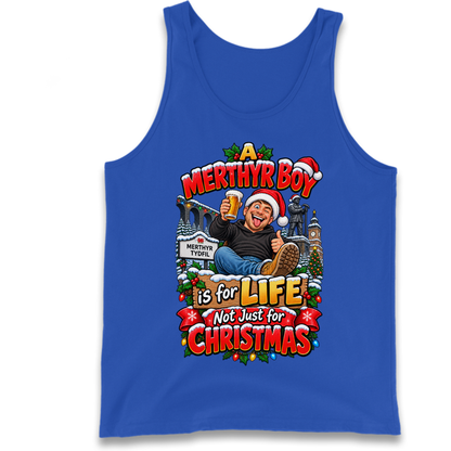 Merthyr Boy Christmas Tank Top