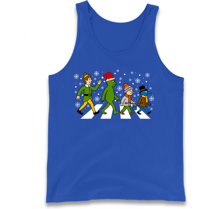 Abbey Road Walk Christmas jumper Tank Top