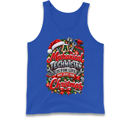 Mechanical Technician Christmas Tank Top