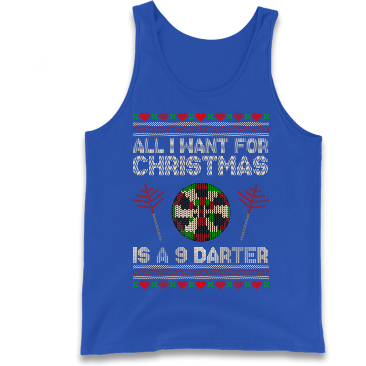 Festive Darts Outfit Tank Top