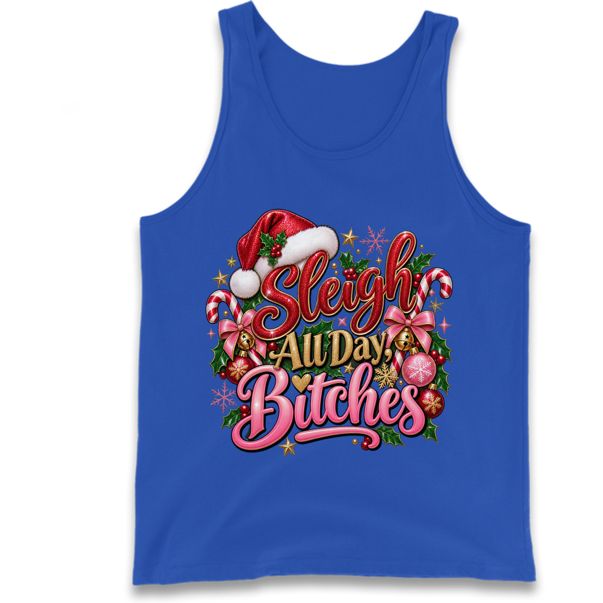 Womens Christmas Tank Top