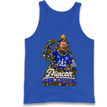 Duncan Ferguson Everton Christmas Tank Top