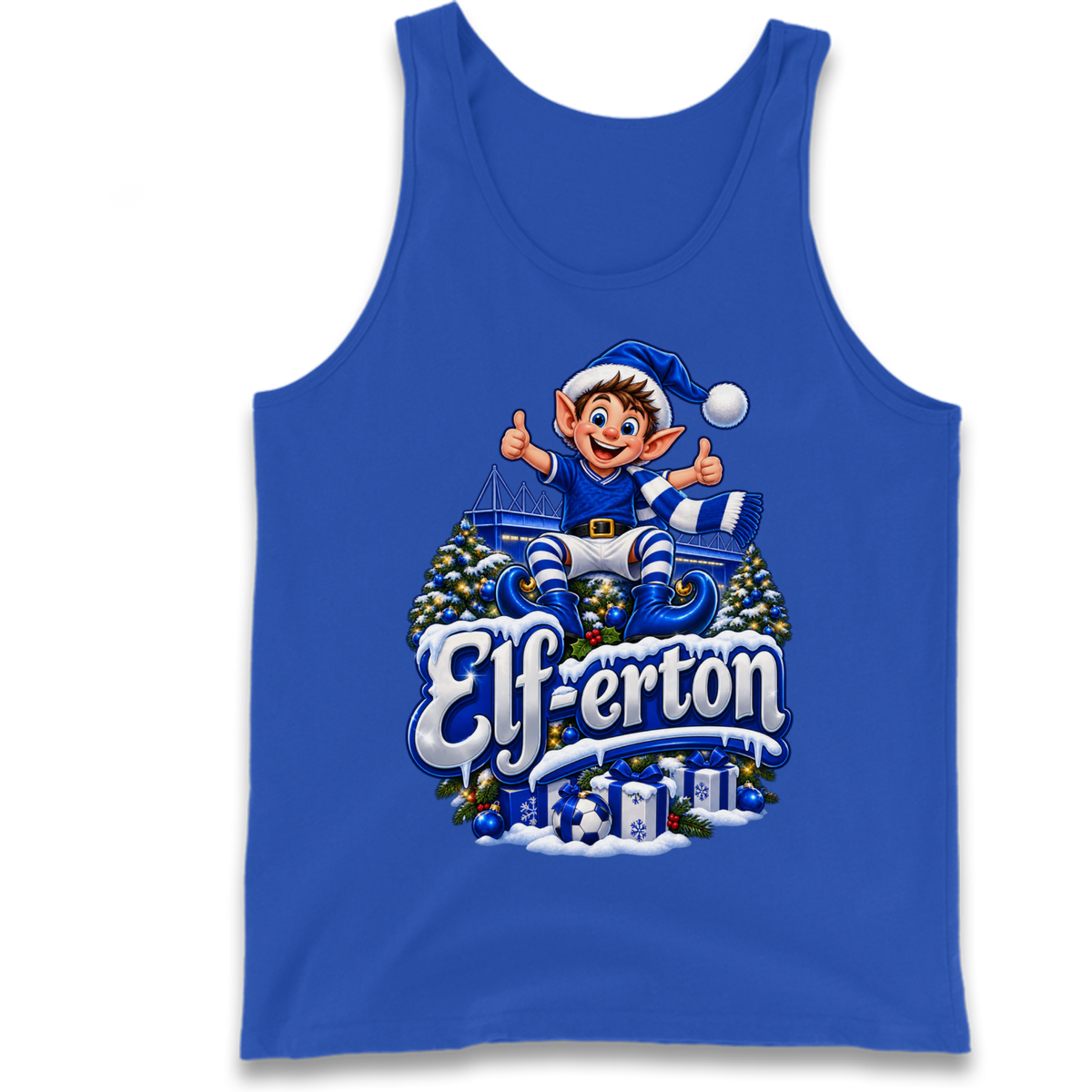 Everton FC Christmas Tank Top