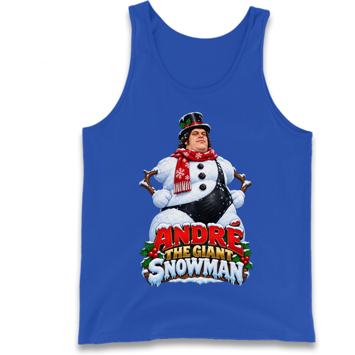 Andre The Giant Christmas Tank Top