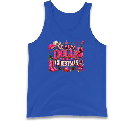 Dolly Parton Christmas Tank Top