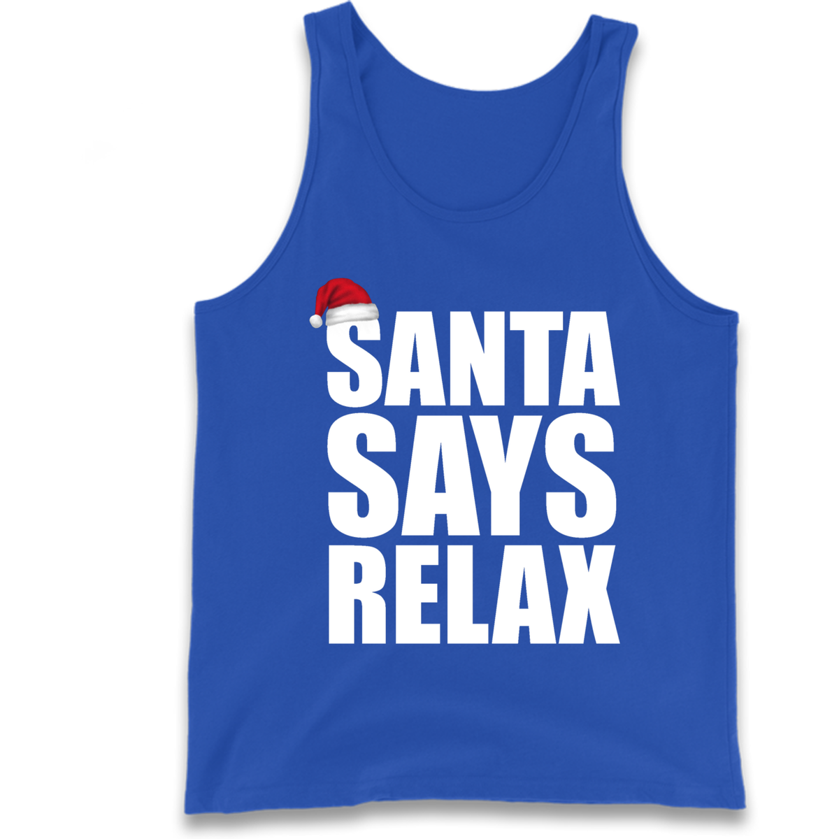 Santa Says Relax Tank Top