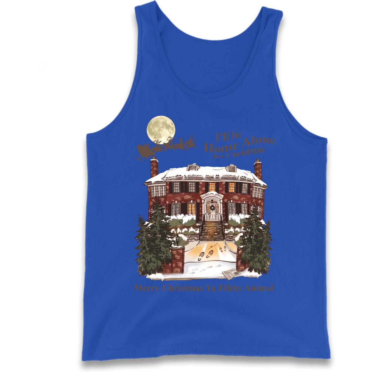 Home Alone Festive Christmas Tank Top