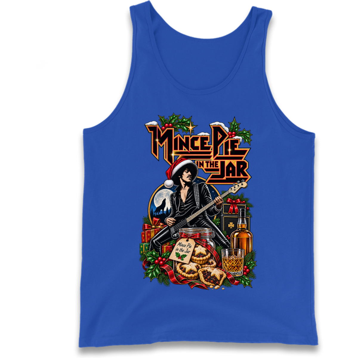Thin Lizzy Christmas Tank Top