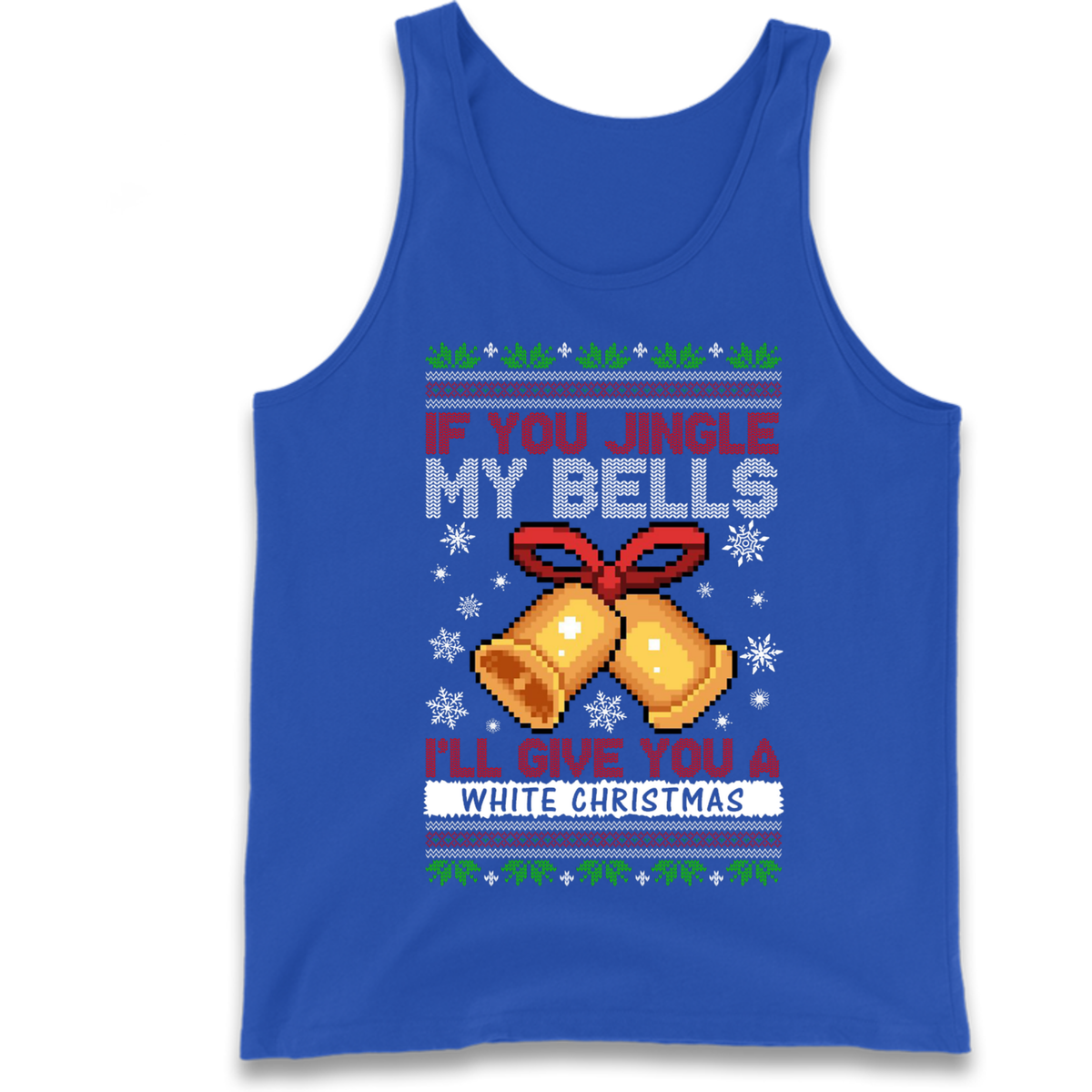 Bell Slogan Clothing Tank Top