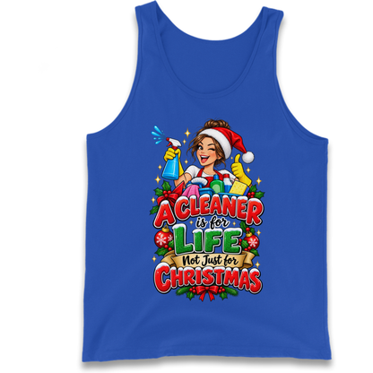 Cleaner Christmas Tank Top