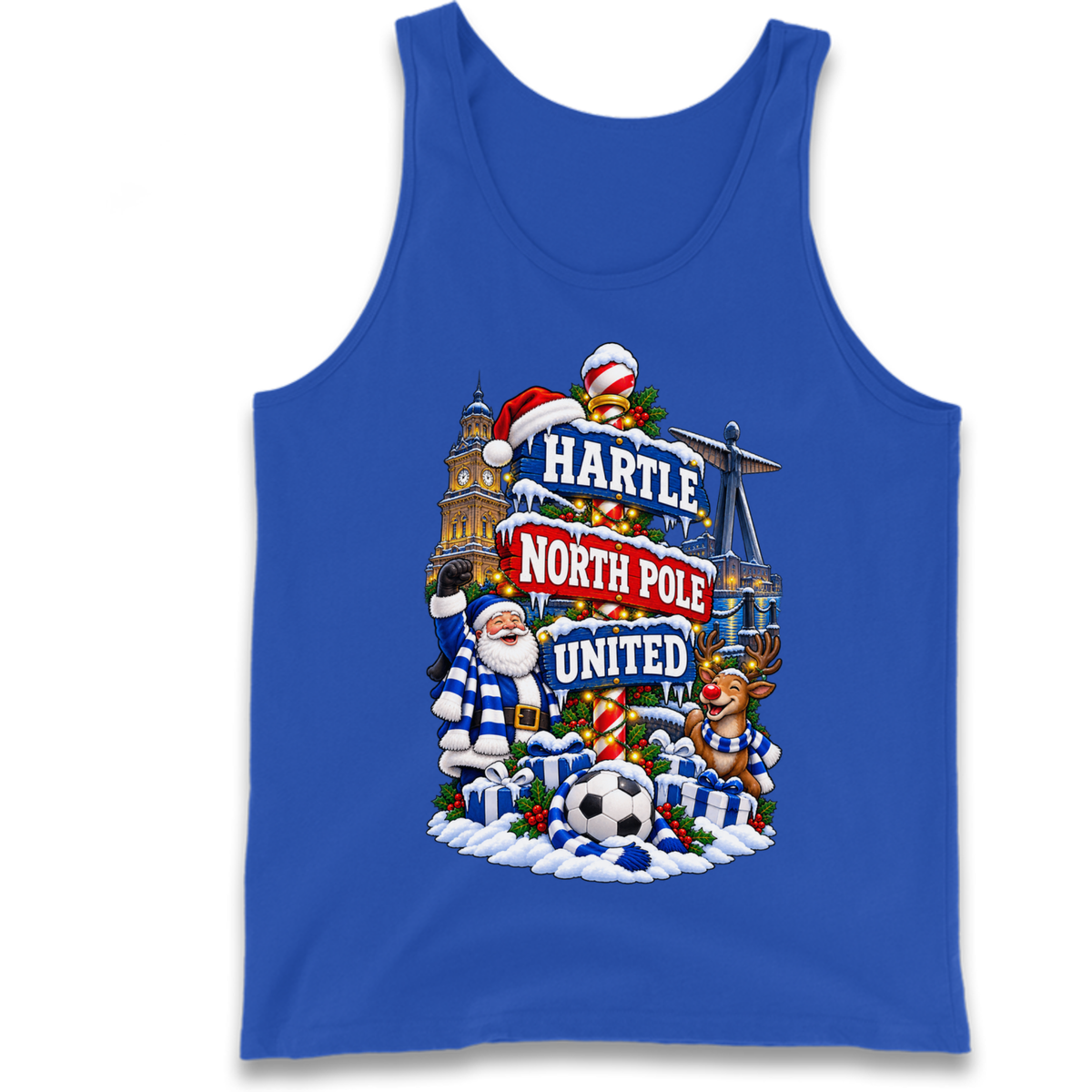 Hartlepool Christmas Tank Top