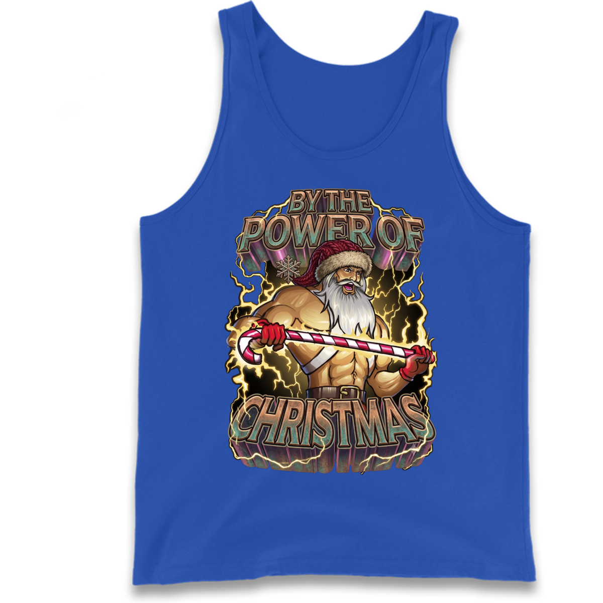 Retro Fantasy Christmas Tee Tank Top