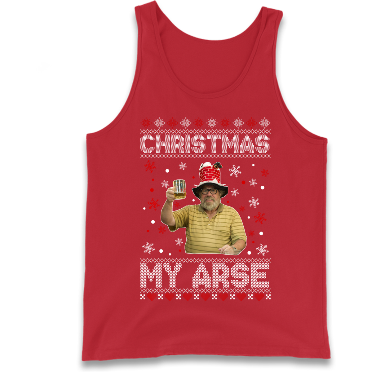 Christmas My Arse Tank Top