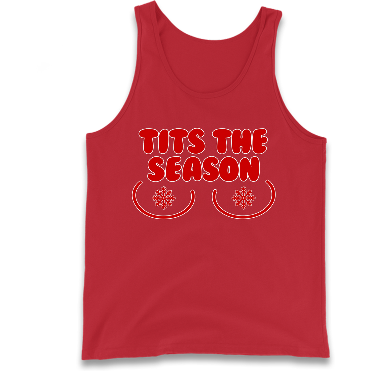 Boob Christmas Tank Top