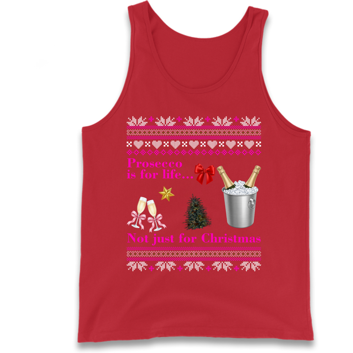 Prosecco Gift Top Tank Top
