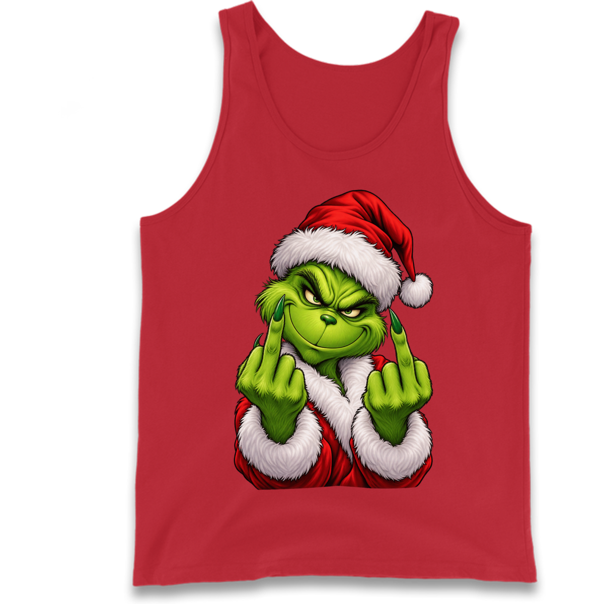 The Grinch Christmas Tank Top