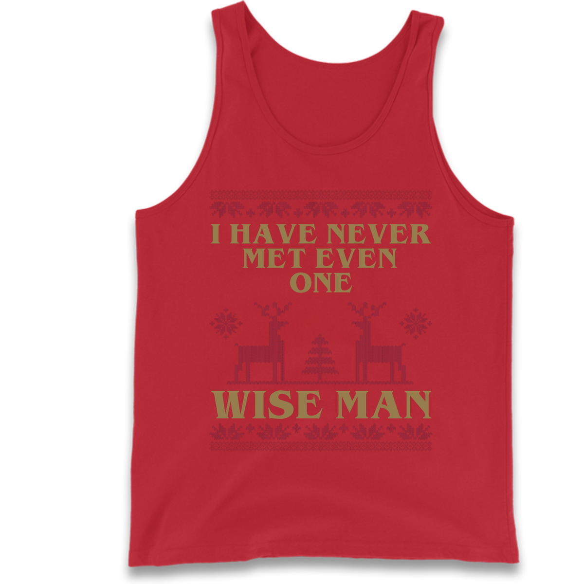Retro Festive Graphic Tank Top