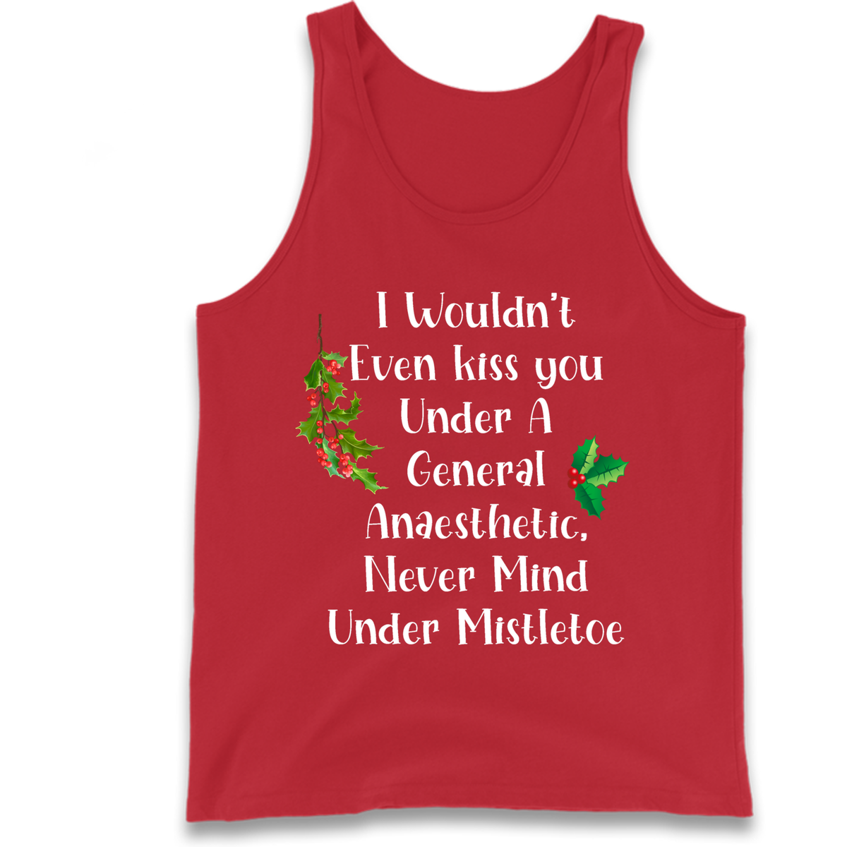 Cheeky Festive Slogan Tank Top