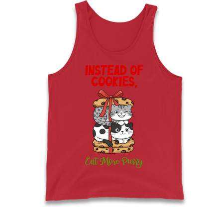 Cheeky Cat Slogan Tank Top