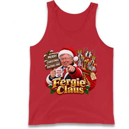 Man United Christmas Tank Top
