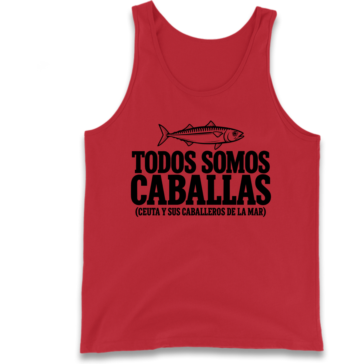 Todos Somos Caballas Ceuta Tank Top